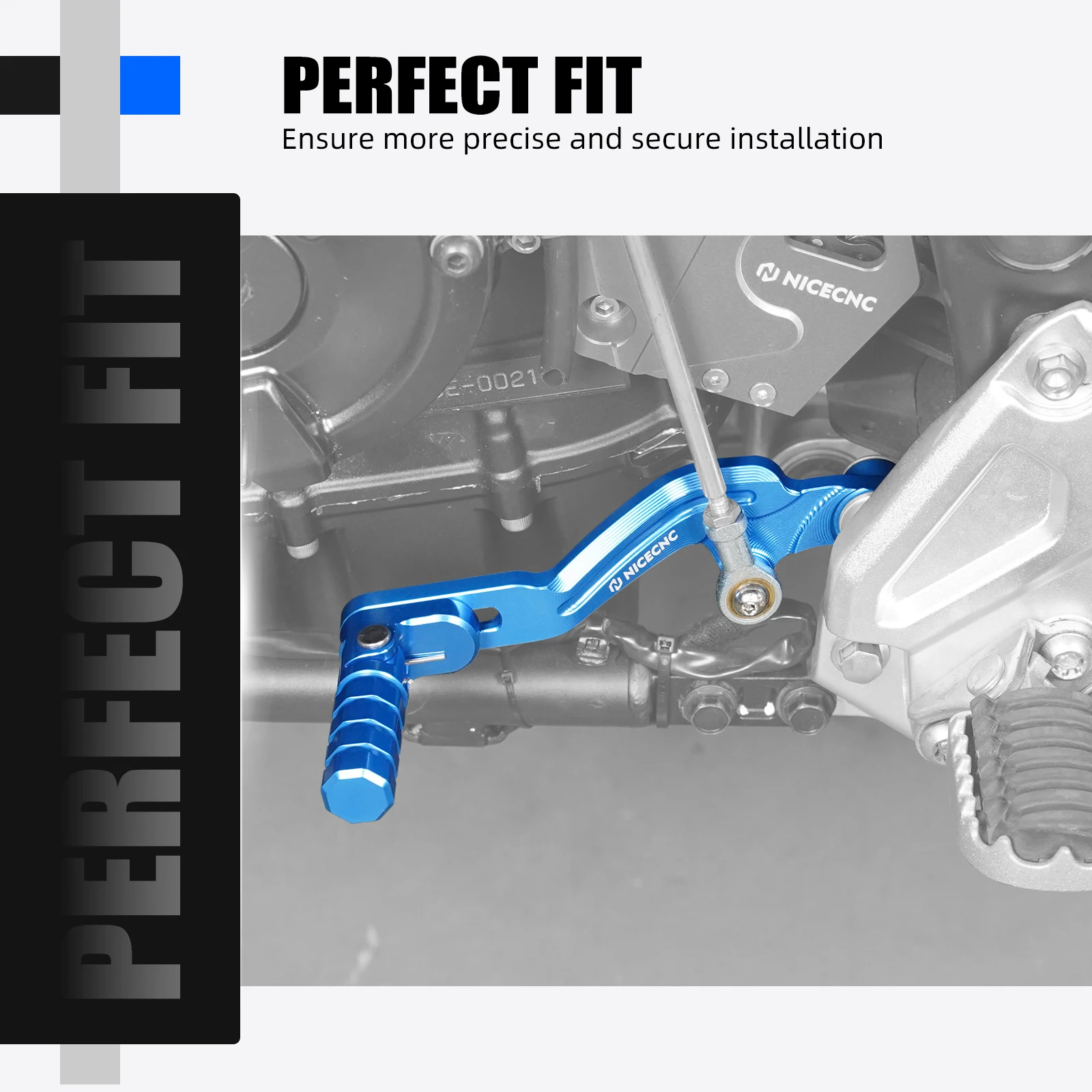 2019-2024 For Yamaha Tenere 700 XTZ 700 Motorcycle Aluminum Gear Shift Shifter Lever Yamaha Tenere 700 Rally Edition 2020-2024 Tenere700 T700 Tenere 700 XTZ 700/Rally Edition view 7