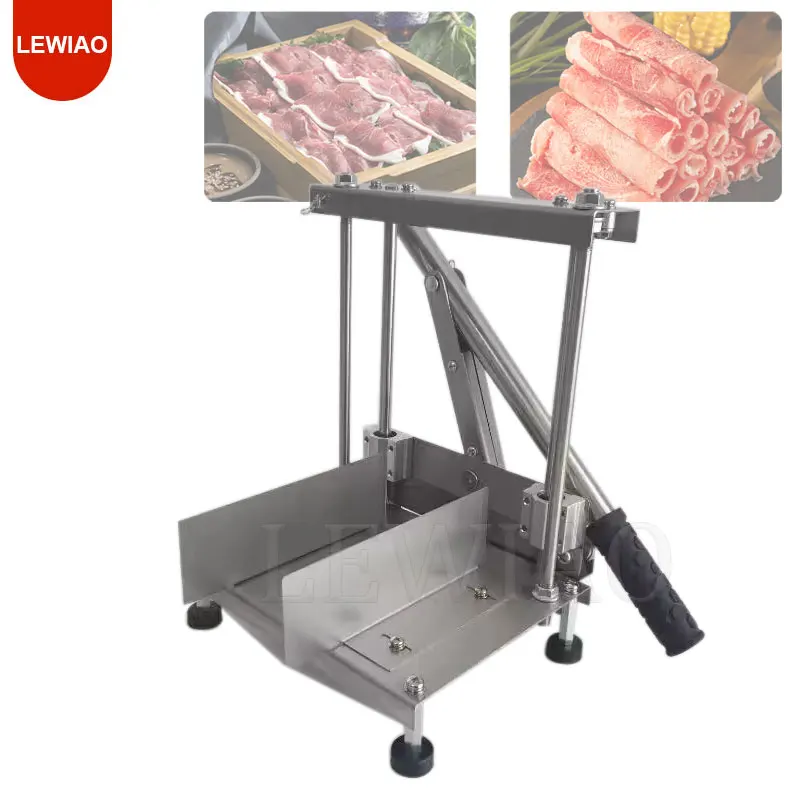 

Vertical Lamb Cutting And Rolling Machine Slicer Frozen Meat Cutting Machine