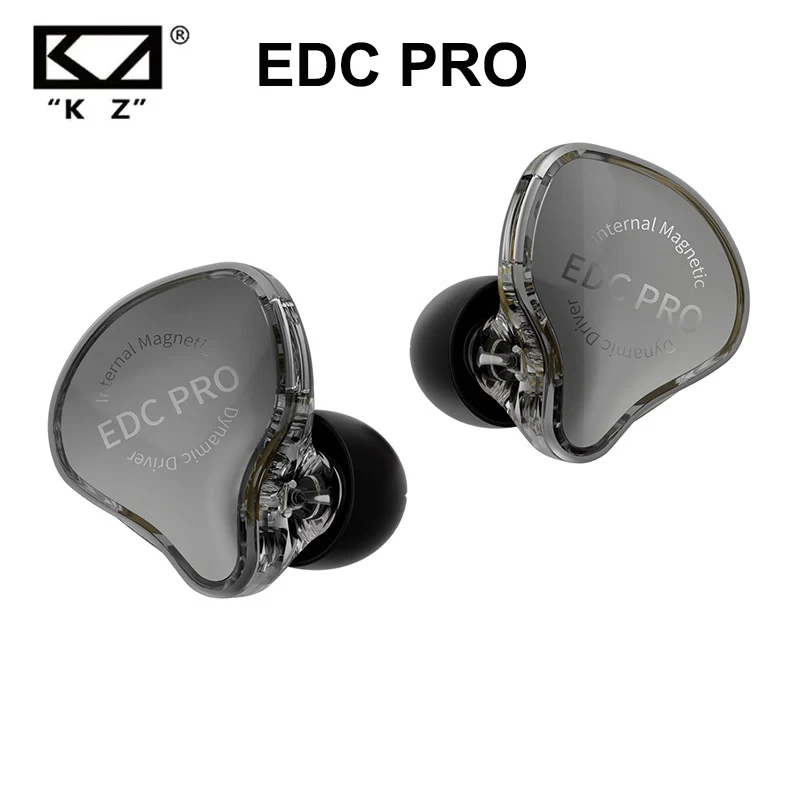 

KZ EDC Pro Wired Earphones HiFi Bass Earbuds In Ear Monitor Headphones Detachable Cable Music DJ Sport Noise Cancelling Headset