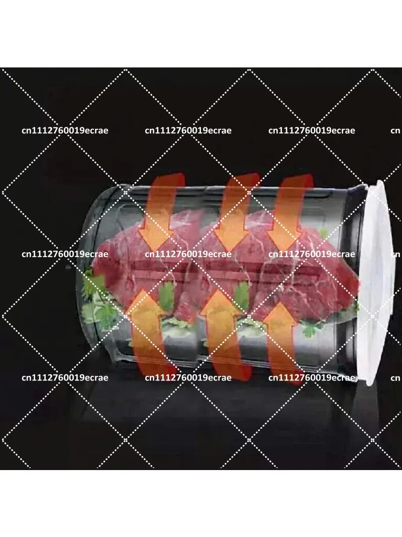 Smart Hamburger Pickling Machine Automatic Electric Vacuum Food Marinator Tumbler for Home Kitchen