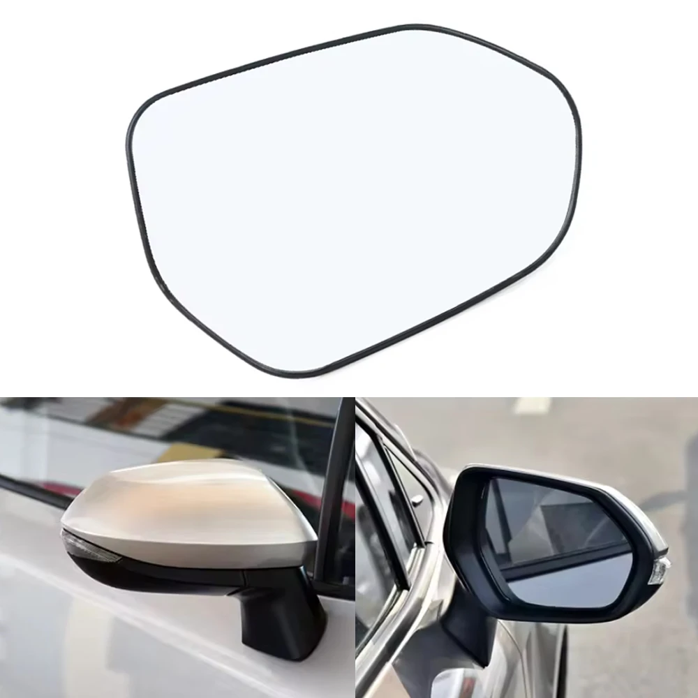 Left Right Door Side Heated Wing Mirror Glass Rearview Plate for Toyota Corolla 2019 2020 2021 2022 2023