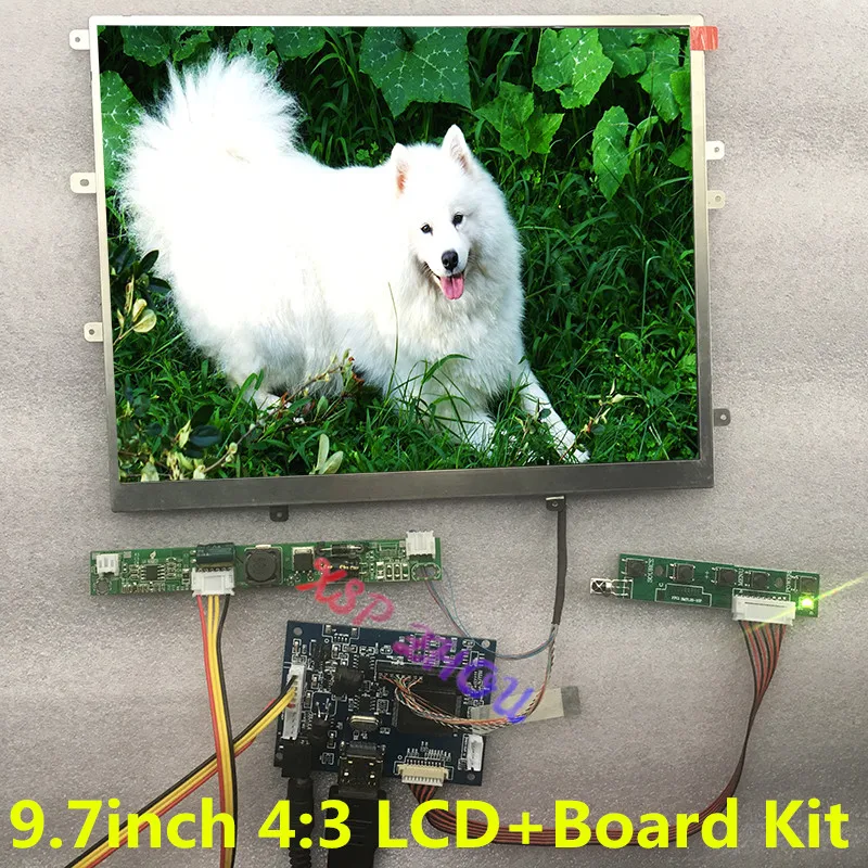 HDMI Audio Controller Driver Board Monitor Kit for IPAD 1  IPAD 2 1024X768 9.7\