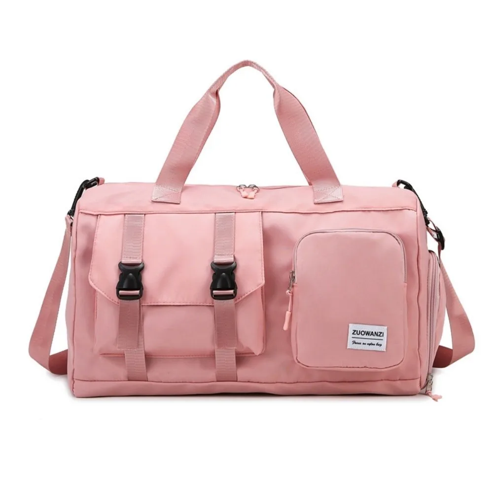 

Trendy Large Capacity Gym Bag with Multiple Compartment Dry-wet Separation Travel Duffle Bag Lightweight Fitness Bag for Women