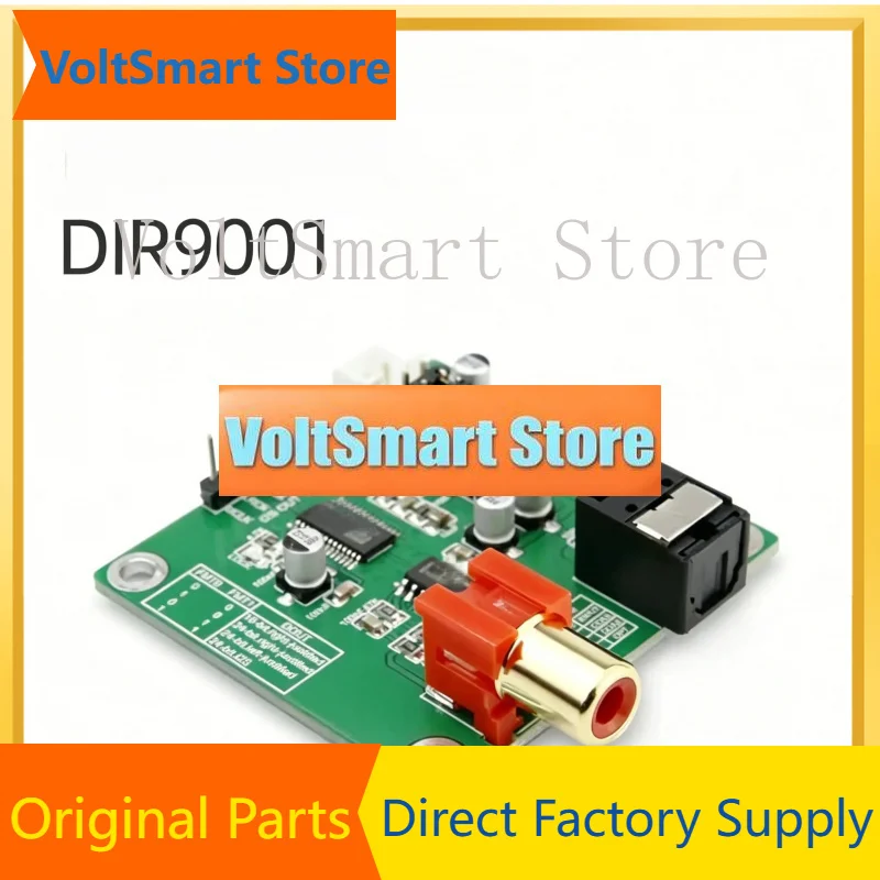 VoltSDIR9001 Digital Audio Receiver Fiber Coaxial Coaxial SPDIF To I2S Output Sample Rate 24bit 96khz RCA FOR DAC Decoder Board