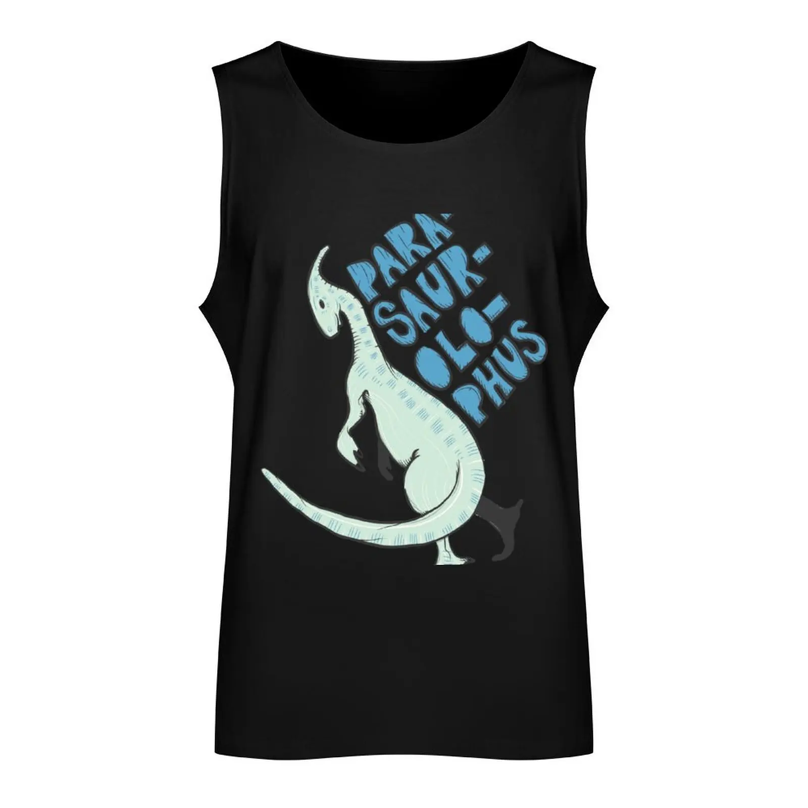 Parasaurolophus Tank Top Sports shirt man man vest Sleeveless men t-shirt Men's