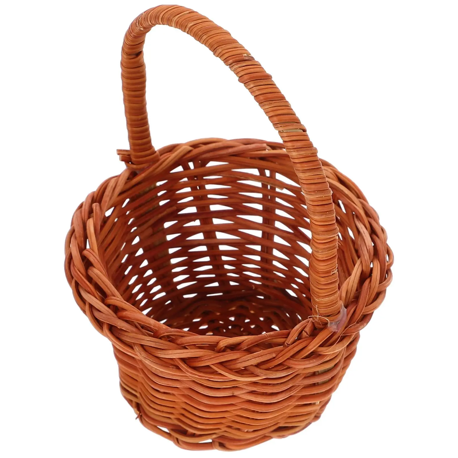 

Mini Decorative Baskets Creative Storage Desk Organizer Small Woven Eco Friendly Home Tidy Photo Props Basket