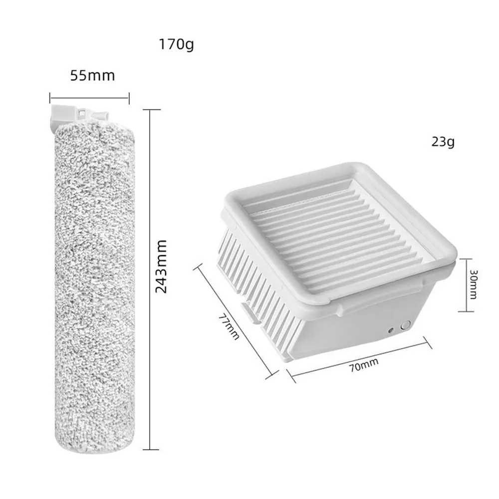 1pc tela do filtro hepa para mijia shunzao h100 pro handheld aspirador de pó sem fio substituição filtro elemento acessórios