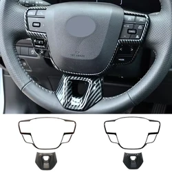 For Toyota Crown Camry 80 XV80 2024 2025 2026 ABS Car Steering Wheel Button Panel Cover Trim Stickers Decoration Accessories