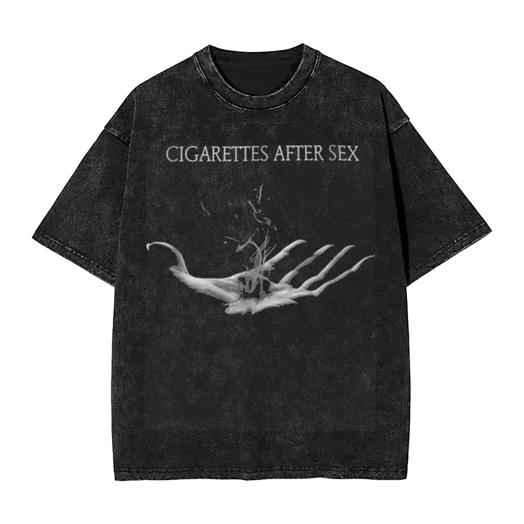 Stylish cigarette after sex hand band  Outfit T Shirt for Men Women  Cotton Washed Tee Shirt Clothing