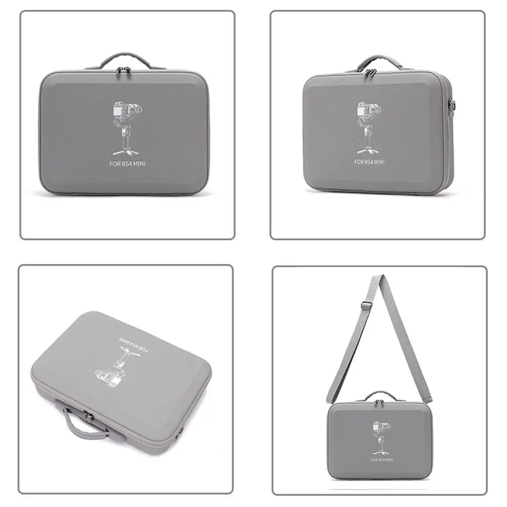 For DJI RS4 Mini Carrying Case Bag Portable Storage Box for RS4 Mini Stabilizer Waterproof Protective Backpack with Pockets