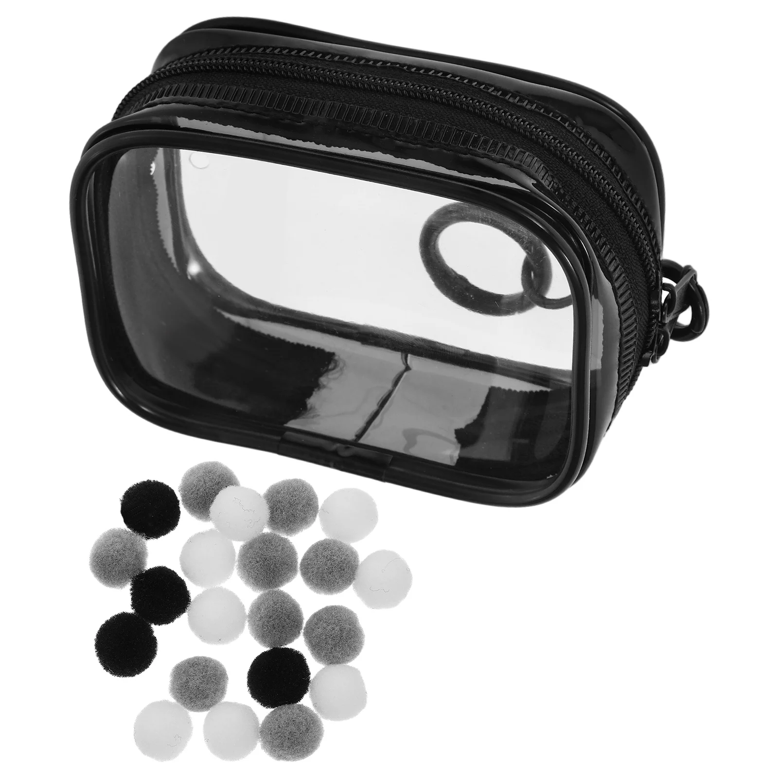 

Bag Clear Collectibles Organizer for Mini Figures Backpack Key Chain Display with Keychain Pvc Walk Hanging