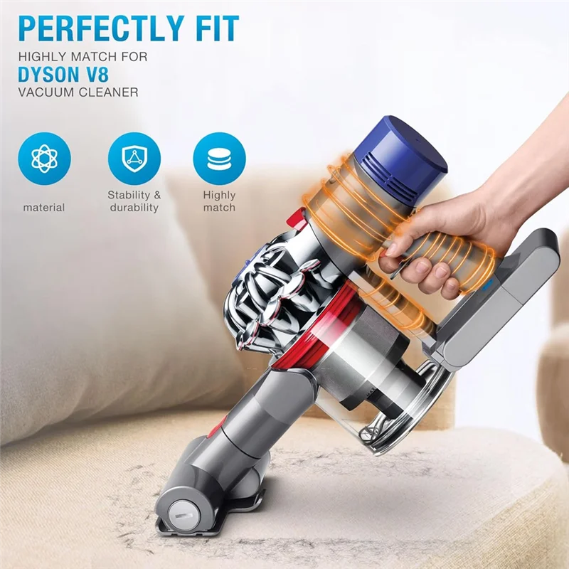 【Hot Cake】 Conjunto de cuerpo principal de repuesto completo para Dyson V8 SV10 con destornillador y herramientas