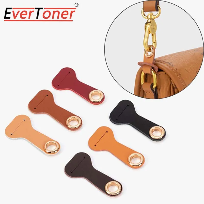 EverToner Anti-wear Buckle Punch-free Leather Bag Strap Ring Bag Strap Hardware Protection Bag DIY Accessory Anti-wear Fixing