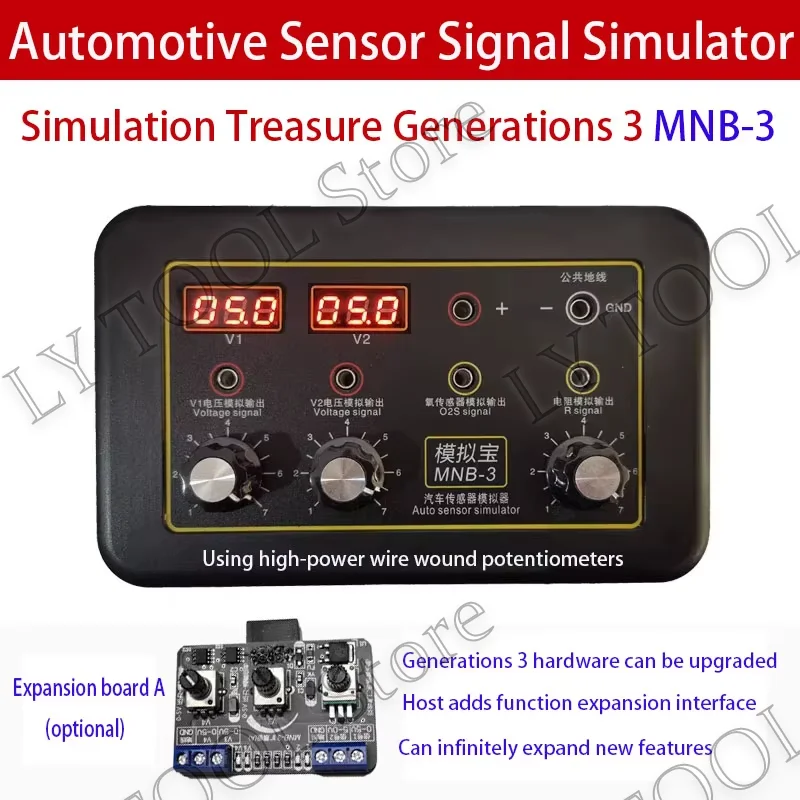 Automobile Vehicle Signal Generator Voltmeter MNB-3 Car ECU Tester Auto Sensor Signal Simulator Repair Tool