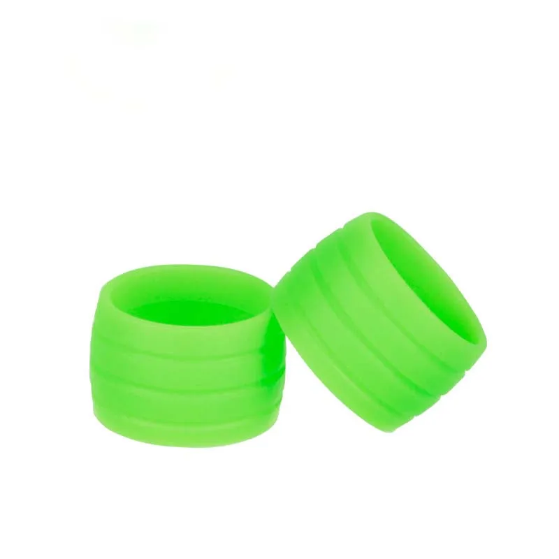 2 stücke Straße Fahrrad Lenker Strap Band Befestigung Silikon Ring Anti-Slip Gummi Hülse Schlaufen Hohe Elastische Lenker Band feste Ring