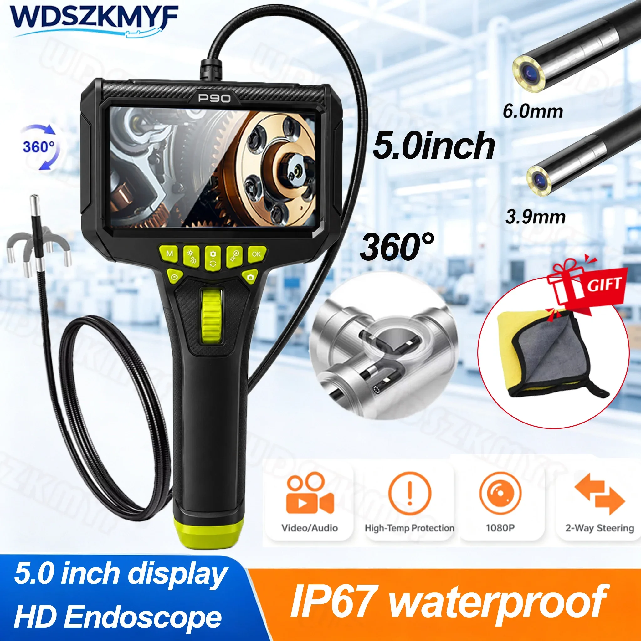 camera-endoscopique-a-objectif-39-mm-60-mm-360°-°-detecteur-d'egouts-automatique-rotatif-etanche-ip67-avec-ecran-5-pouces-1080p-a-objectif-unique-cadeau-offert