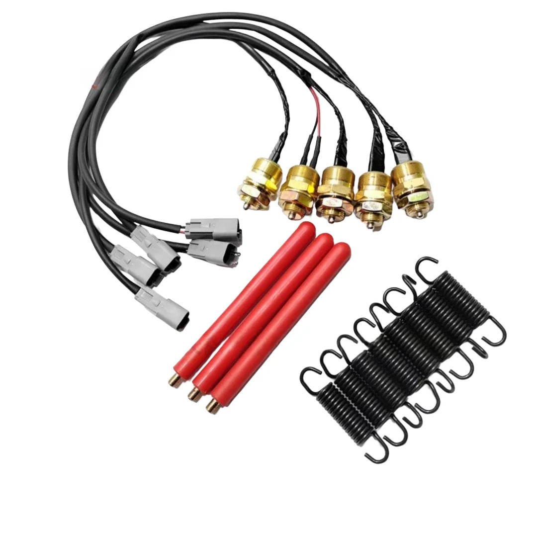 

Zoomlion Crane ZTC Cab Safety Handle Rod Red Control Lever Safety Switch Reset Spring
