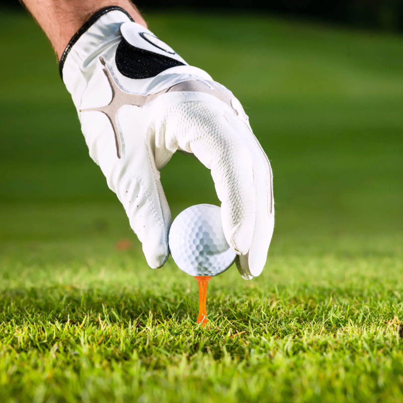 10Pcs Golf Spike High Quality Plastic Wheel Shape Ball Tees for Stable Precise Shots Golf Accessories Training Driving Range