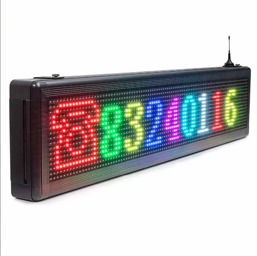 103cm Outdoor Waterproof P10 Led Display Board Wifi and Usb Programmable for Advertising, Store, Car Window