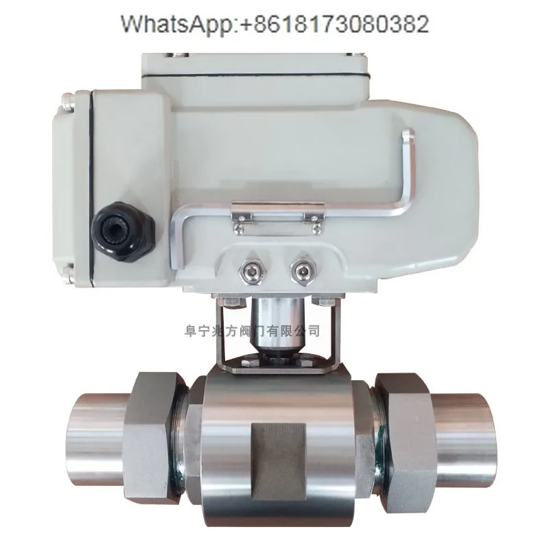Electric high-pressure ball valve, fire seawater explosion-proof welding ball, remote switch valve