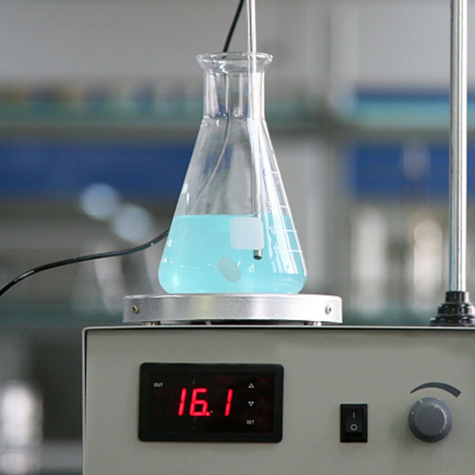 5 ชิ้น Magnetic Stirrer การทดลองเครื่องมือผสม Rod เครื่องปั่นราคาไม่แพงบาร์ PTFE ห้องปฏิบัติการอุปกรณ์เสริมบาร์กวน