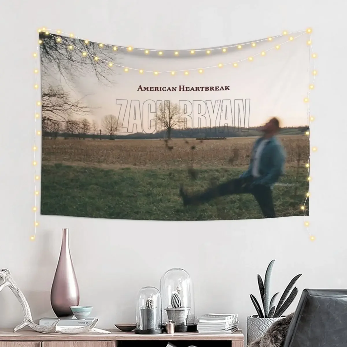 an Evening With Zach Heartbreak Tapestry Carpet On The Wall Room Decor Tapestry