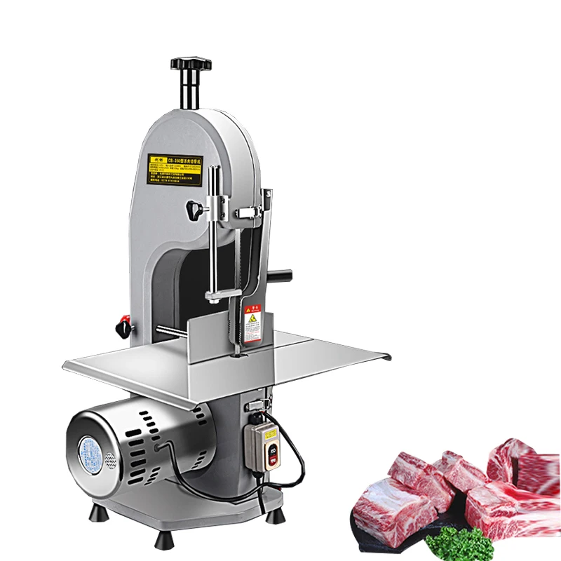 JGJ-210 Commercial Bone Saw Machine, Chopped Ribs Meat Cutter, Pork Bone Cutter, Garra Elétrica, Peixe Congelado Cortar Ferramenta