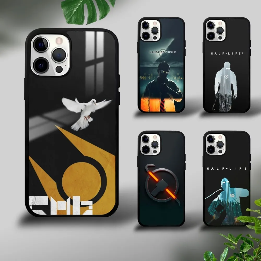 H-Half L-Life 2 Game Phone Case For iPhone 16 15 14 13 12 11 Pro Xs Max Mini Plus Celulares Hard Funda