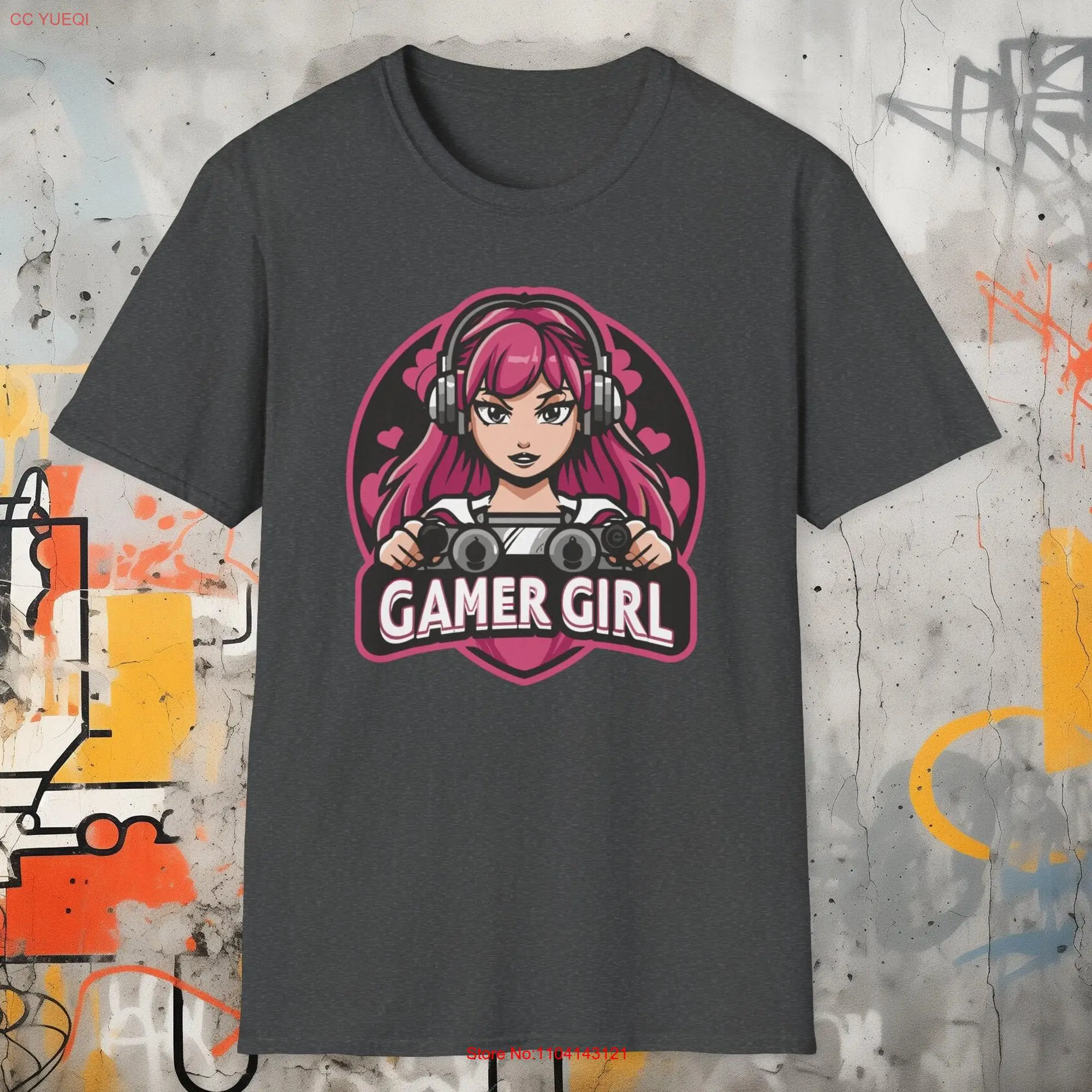 Epic Gamer Girl Casual T Shirt Take Your Gaming Style to the Next Level Soft Durable and Ethical Apparel in 3 Colors