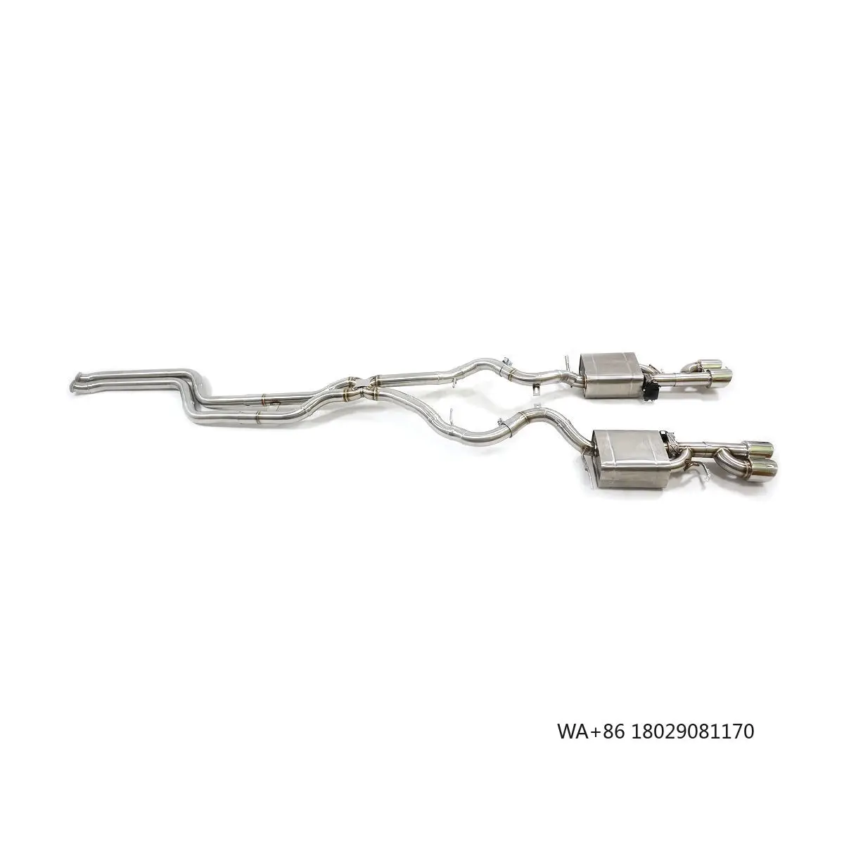 

Car 304 Stainless Steel Catback Valvetronic Muffler Exhaust System for 2009-2013 E90 E92 E93 325i 330i 335i N54 N55 3.0T