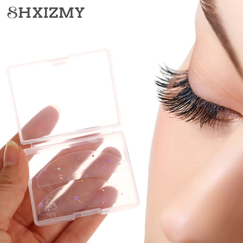 Glanzende Siliconen Wimper Perm Pad Opheffen Wimpers Staven Afschermen 3d Wimper Krultang Accessoires Applicator Make-Up Tools