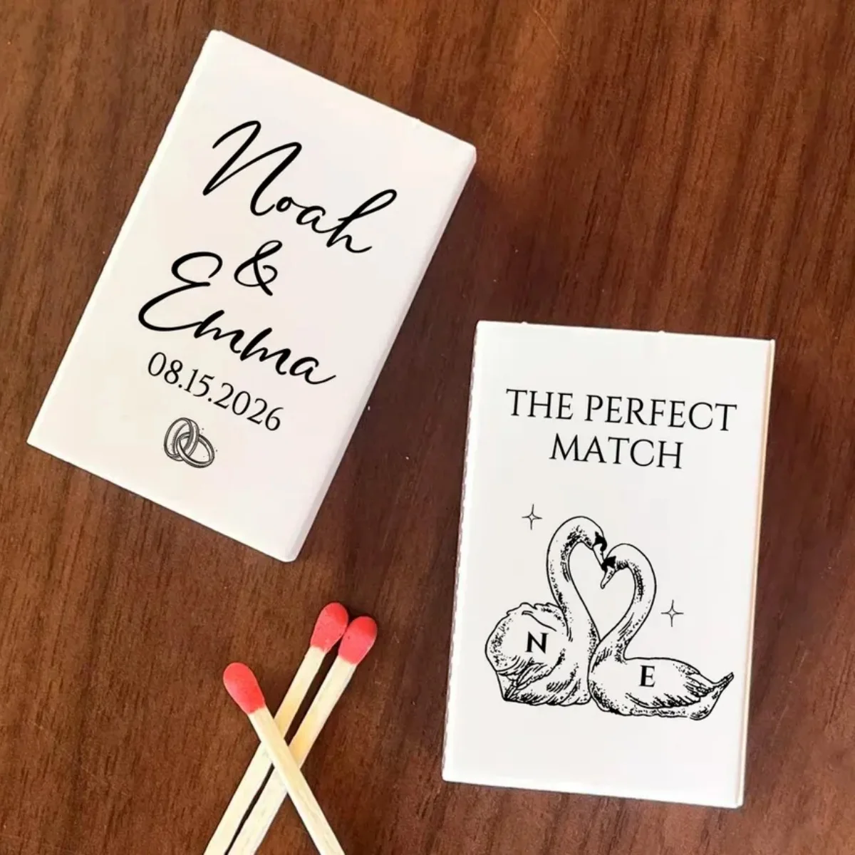 Love Bird Swans Wed… - image