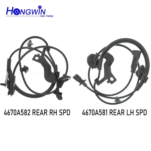 Imagen 1 del producto Sensor ABS trasero izquierdo derecho para Mitsubishi ASX Outlander II 1,8 2,0 2,2 2,4 i DI-D CW1W CW4W CW5W CX4A GA2W 4670A581 4670A582