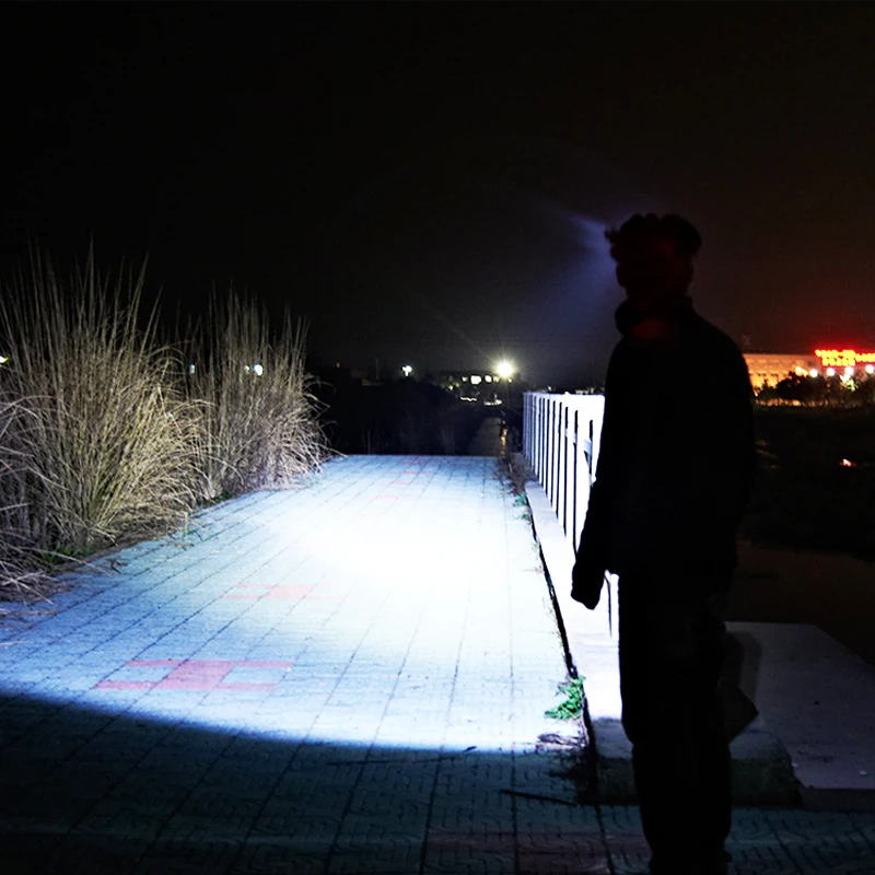 New LED Headlight COB Mini Portable USB Rechargeable Waterproof Fishing Work Light Outdoor Long Shot Head Mounted