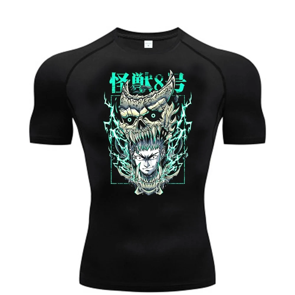 Kaiju No. 8 top tees Sportshirts Bodybuilding kawaii streetwear graphic goth gothic Retro streetwear Psychedelic dollette