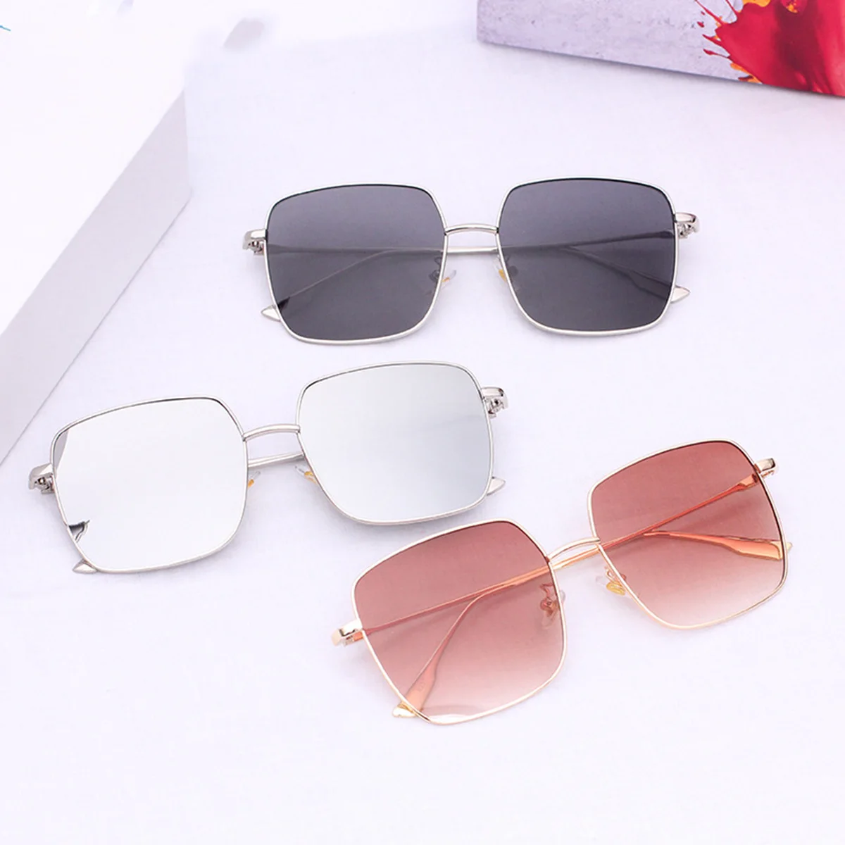 Women's Glasses, Men's Glasses Fashion Trend Sunglasses, Men's and Women's Sunshade, Driving Sunglasses image 2