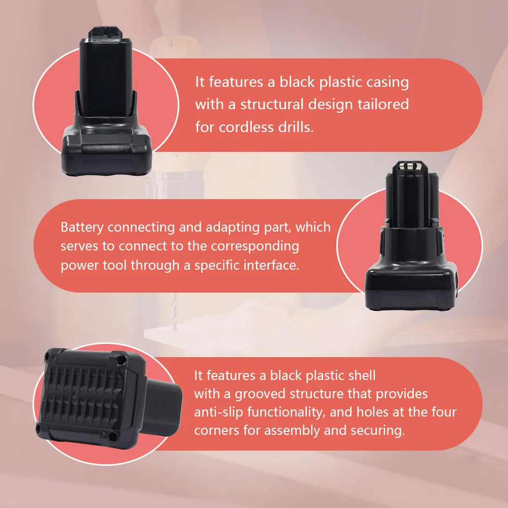 

for Bosch 12V 6Ah Lithium-ion Electric tool battery Brand New Replacement for GSR 10.8V-LI PS20-2 PS30-2A PS40-2A CLPK Series