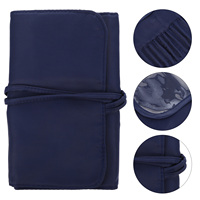 Holder Travel Makeup Cosmetics Rolling Bag Bag Brush Roll Up Case Large Capacity Waterproof Nylon Brush Case