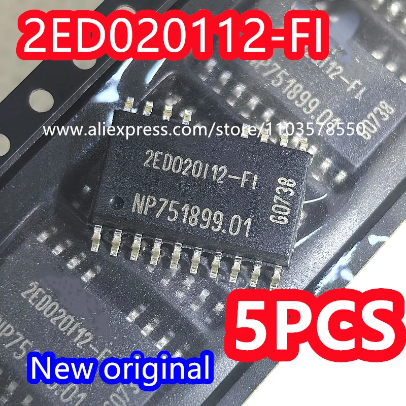 （5PCS） 100% brand new original 2ED020112-FI power driver chip 2ED020I12-F1 2ED020I12 with SOP18 sticker