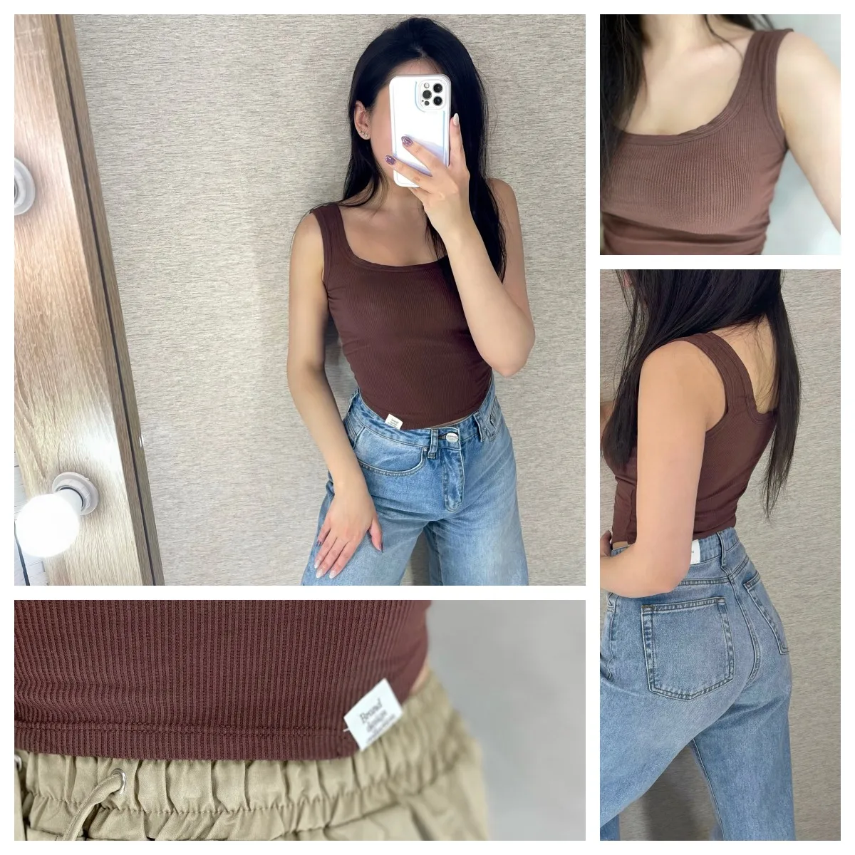 Women Crop Tops Sexy Seamless Underwear Streetwear Sports Tee Sexy Tank Top Female Breathable Fashion Padded Camisole Summer