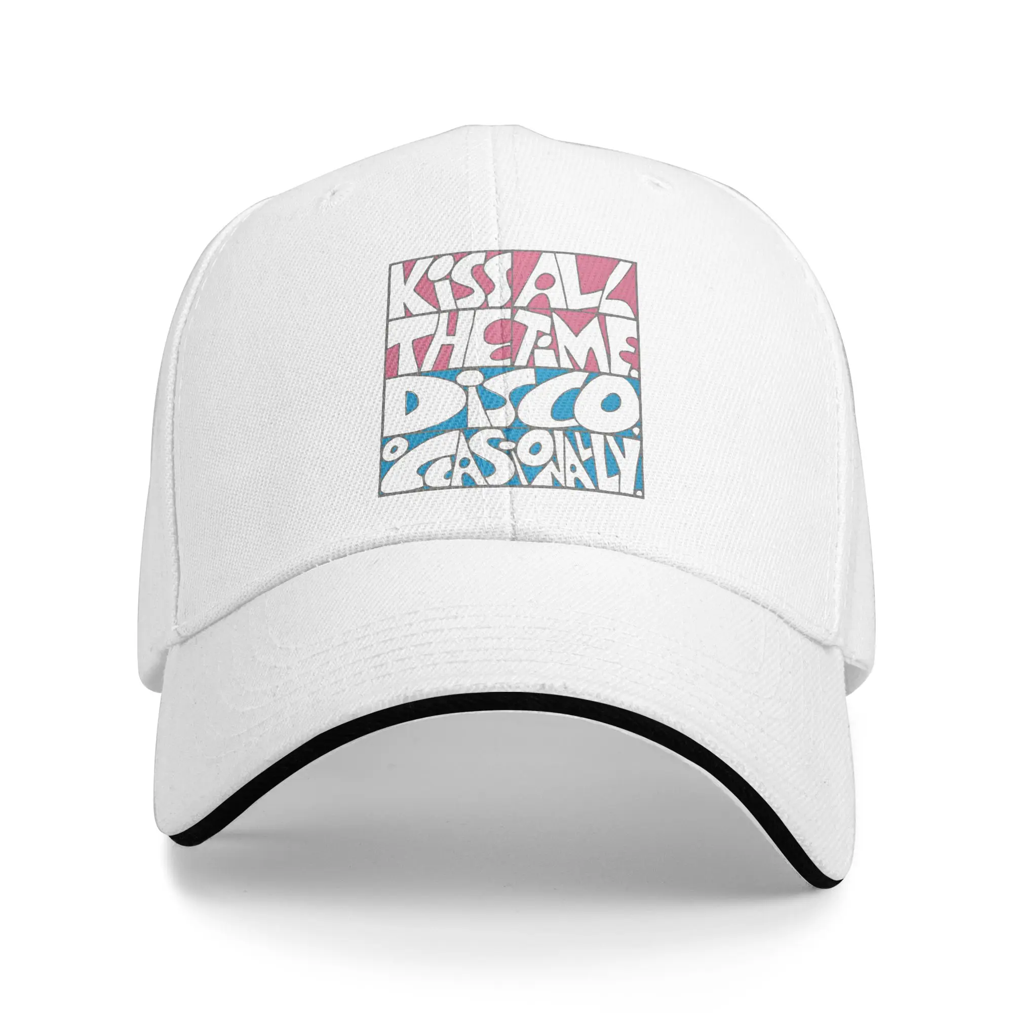 Harrys Styles Kiss Disco  Baseball Caps Vintage  Sandwich Hats Men Women Polyester Caps Hat Fishing