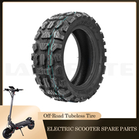 11-Inch Widened Tubeless Tire for Langfeite C1 / KUGOO G1 Pro Electric Scooter - Off-Road Vacuum Rubber Tyre, Anti-Slip Durable
