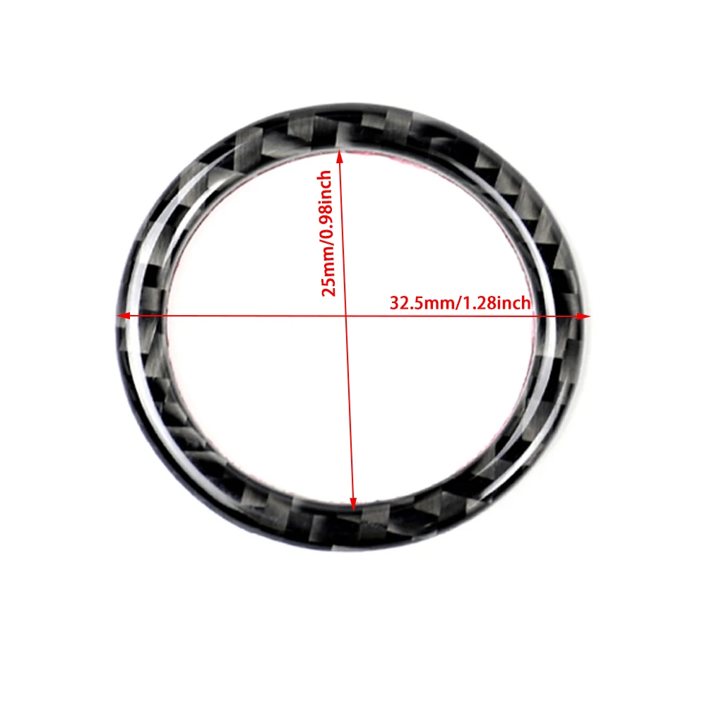 Calcomanía embellecedora de llave de encendido de botón de arranque y parada de motor de coche para BMW Serie 3, E90, E92, E93, 320i, Z4, E89,