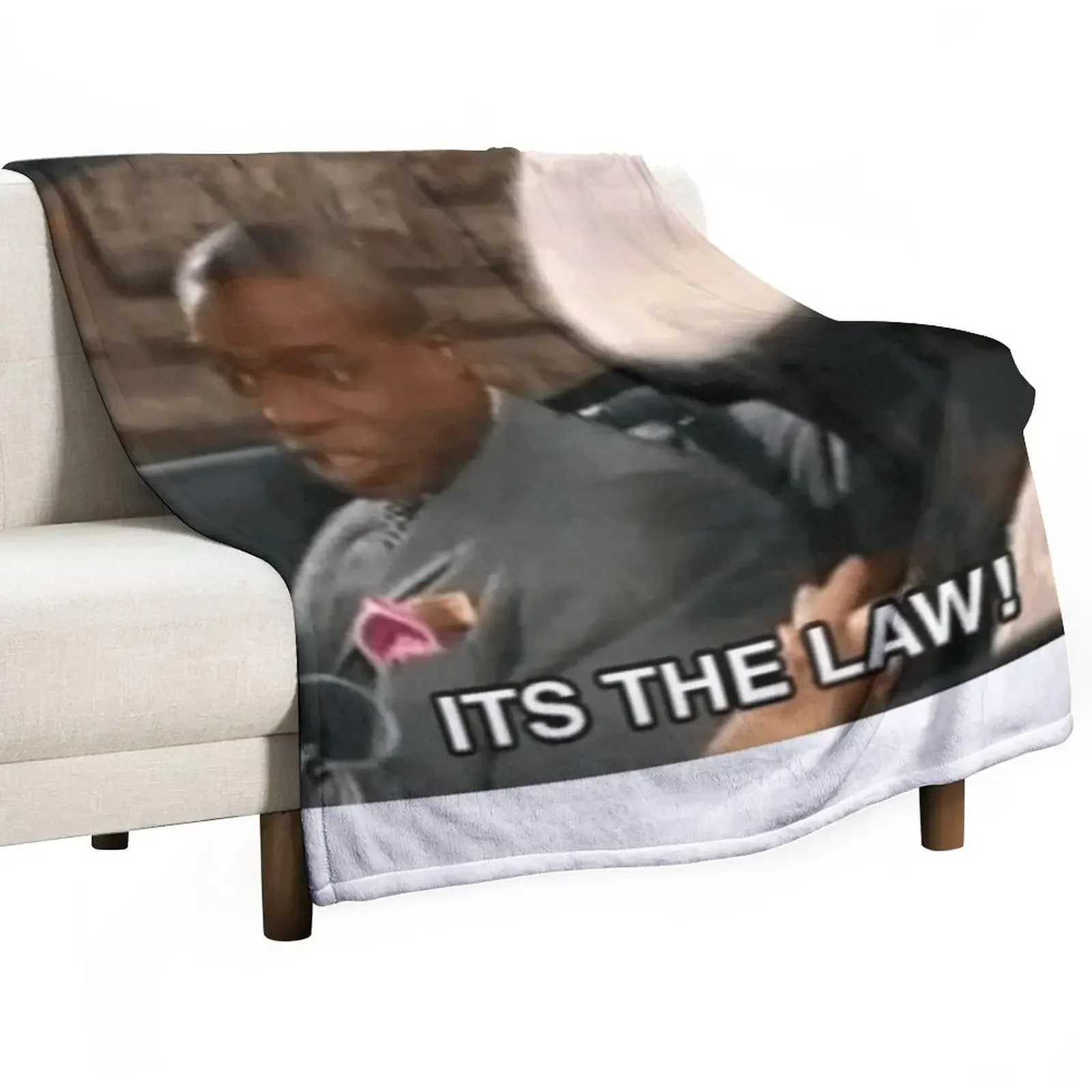 

Its The Law! Throw Blanket Hair Decorative Sofa Multi-Purpose Blankets