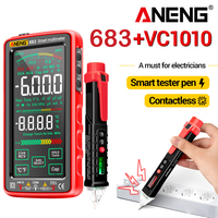 Multimeter kit Rechargeable 683 ANENG Touch Screen 6000 Counts Multimetro Test Multitester AC/DC Voltage Tester Current Tools