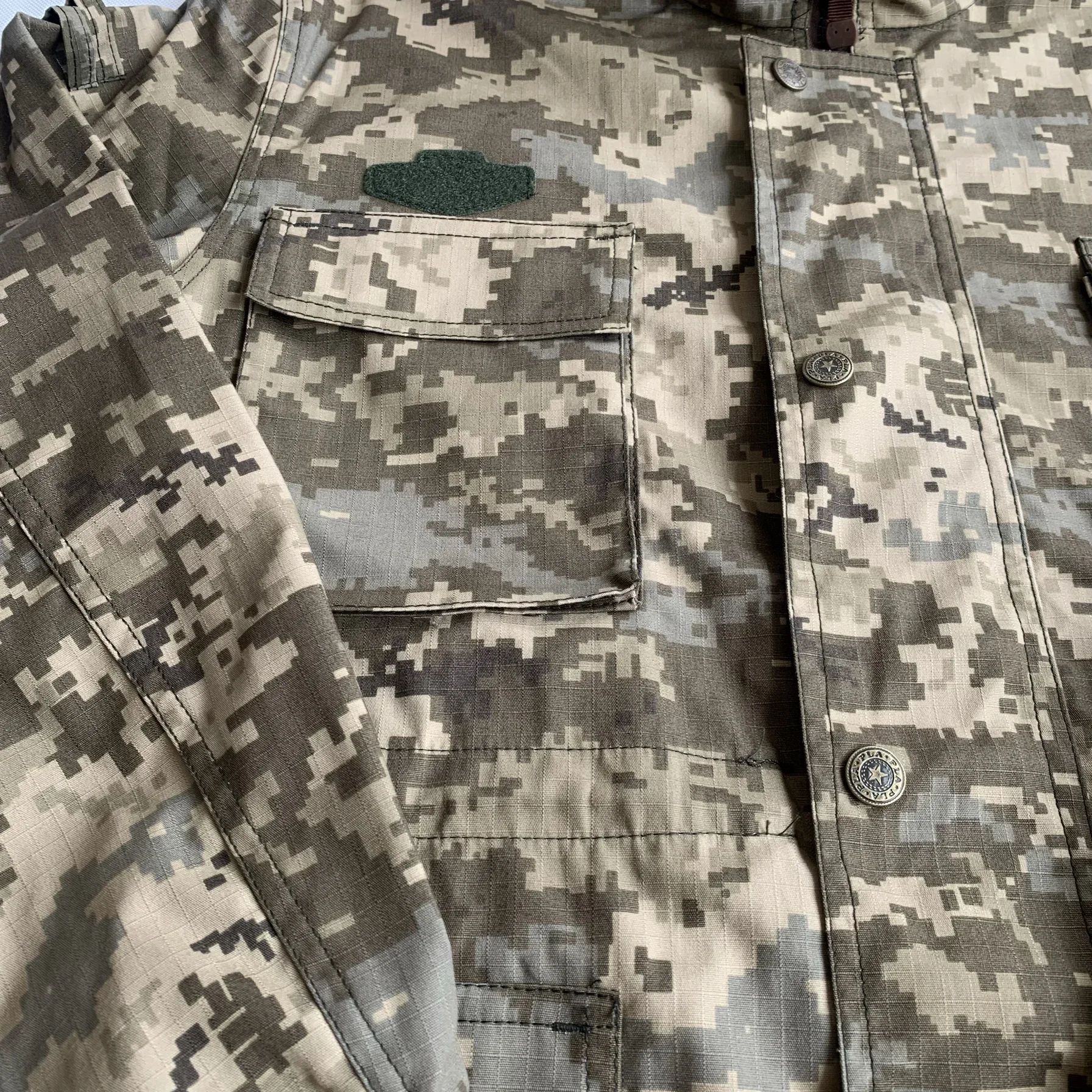 Ukrainian frontline commander cotton camouflage suit