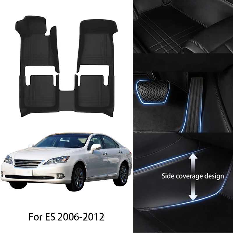 

Автомобильные коврики из искусственной кожи на заказ для Lexus ES250, 350, ES200, 300h (бензиновая и гибридная версии) 2006-2025 гг. Аксессуары для интерьера авто