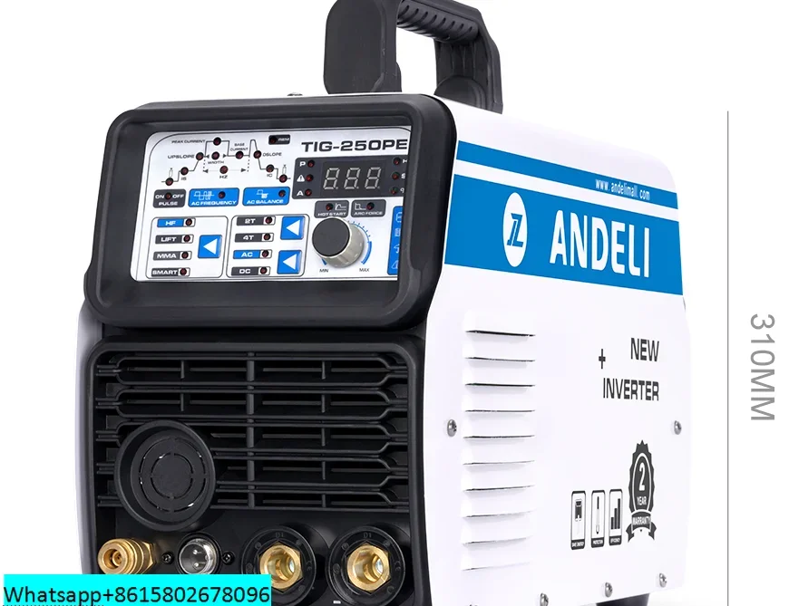 ANDELI TIG-250PE TIG Aluminum Welding Machine HF/LIFT TIG/Pulse/MMA/AC DC Multi-Function Welder