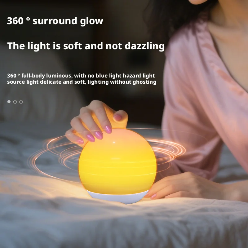 Lampe de coucher de soleil Rechargeable, Portable, lanterne créative de chevet, veilleuse d'urgence, décoration d'ambiance, cadeau avec télécommande