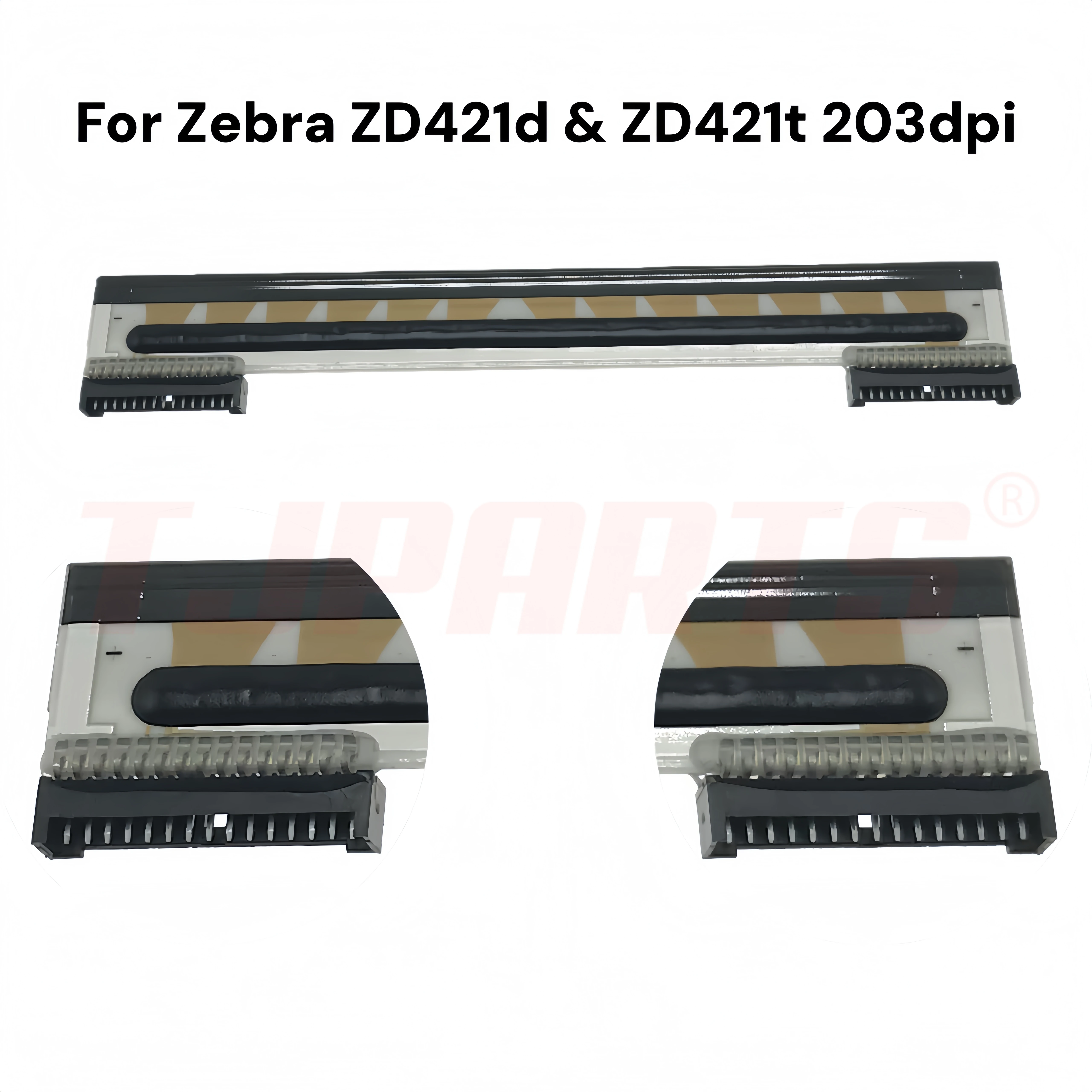 P1112640-019 Thermal Transfer P1112640-218 Label Printer Print head 203dpi Printhead for Zebra ZD421T-HC ZD421 ZD421T ZD421D
